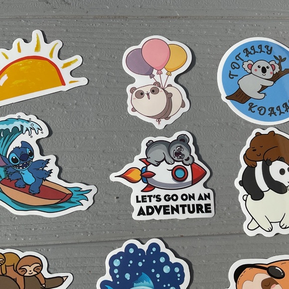 Kids Vinyl Stickers bundle of 11 new without tag - Picture 2 of 6